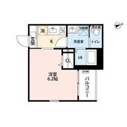 鶴里駅 徒歩4分 1階の物件間取画像